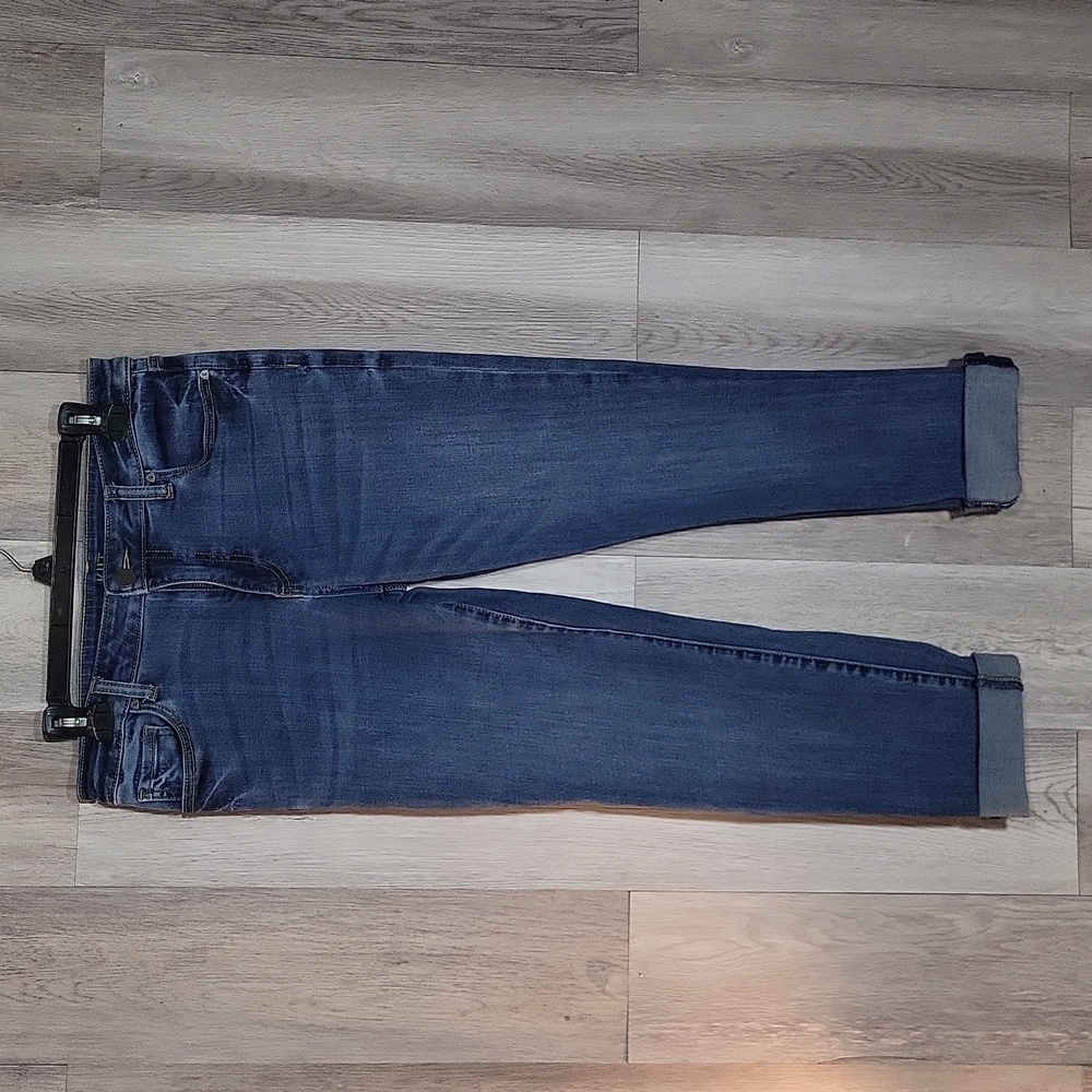 Kut From The Kloth‎ Womens 6 High Rise Ankle Straight Leg Cuffed Jeans